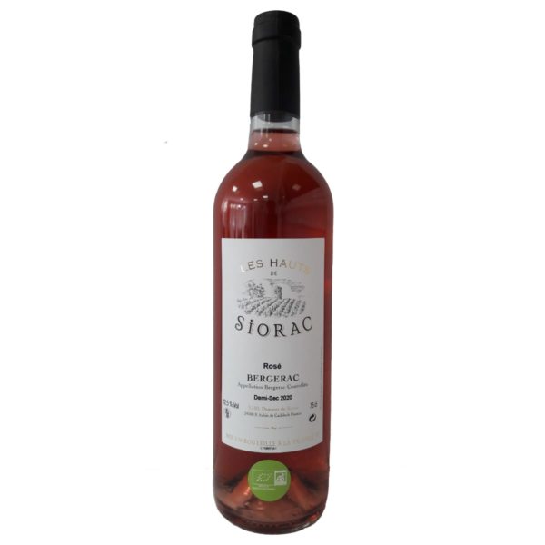 Haut de Siorac - AOP Bergerac - Rosé - Bio - 2023
