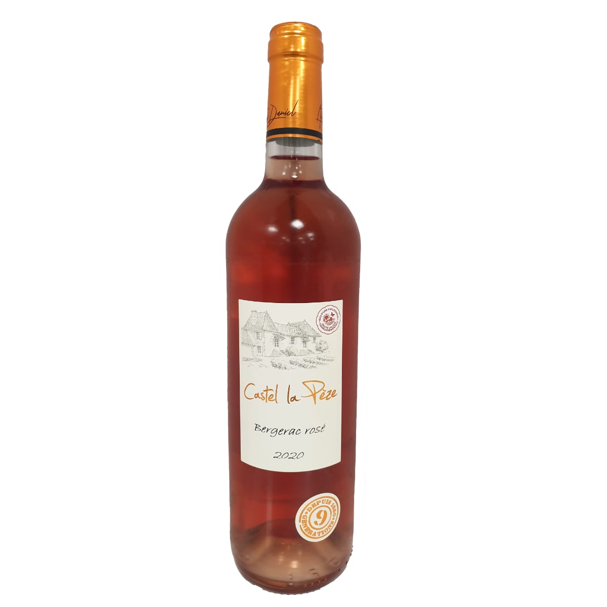 Château Castel La Pèze – AOP Bergerac Rosé – 2022 – Les Celliers